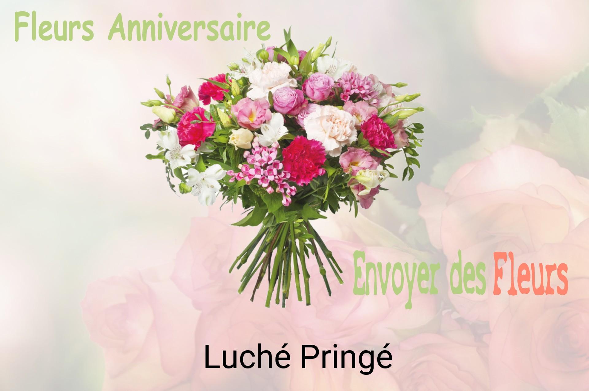 Bouquet de fleurs d’anniversaire livré à Luché-Pringé
